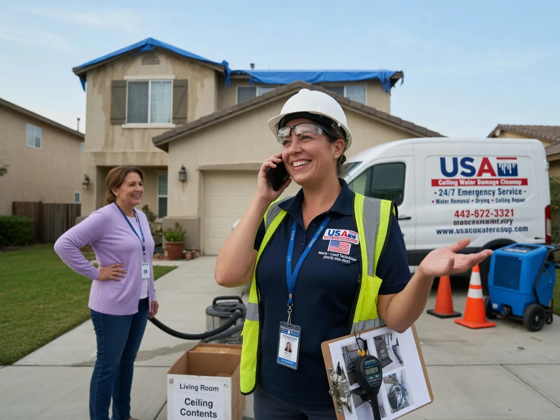 Ceiling Water Damage Restoration Franklin, IL FAQs